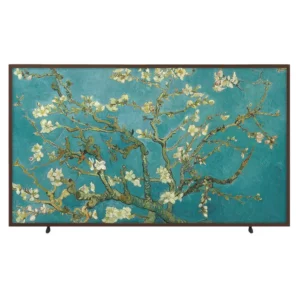 Smart TV Samsung 65" Qled 4K The Frame con Marco Nogal Intercambiable