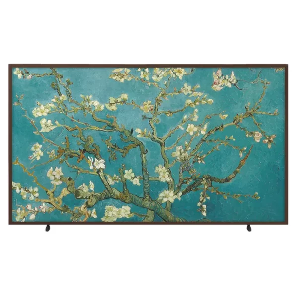 Smart TV Samsung 65" Qled 4K The Frame con Marco Nogal Intercambiable