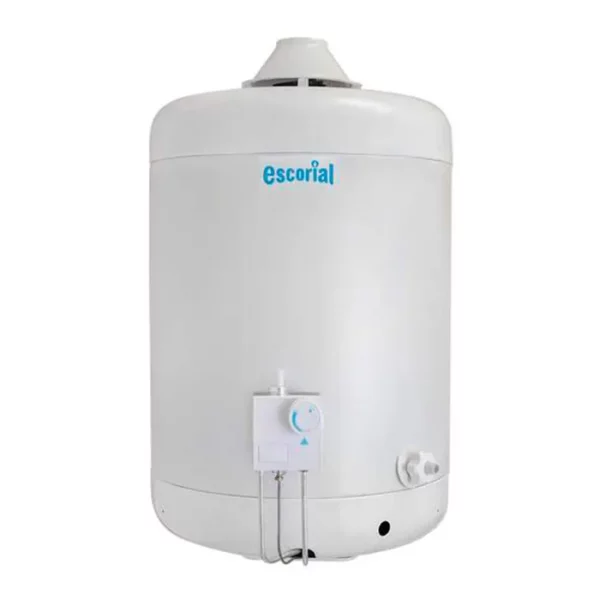 Termotanque Escorial 45L Multigas Carga Superior Blanco