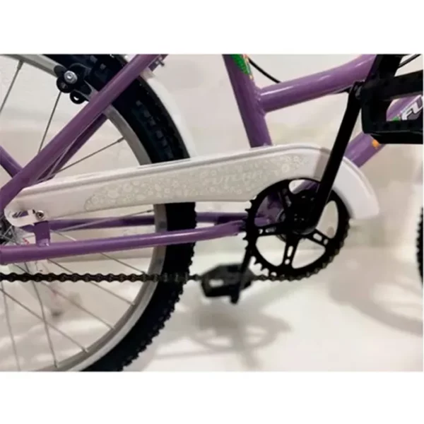 Bicicleta De Nena R20 Paseo Con Canasto Futura 5214 Rex Color Violeta - Image 3