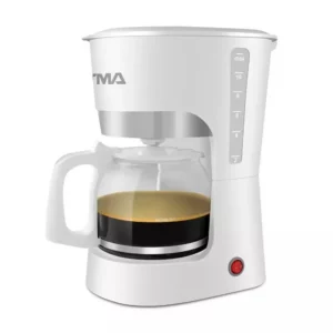 Cafetera ATMA Semiautomática de Filtro 1.5L Blanca CA8133P