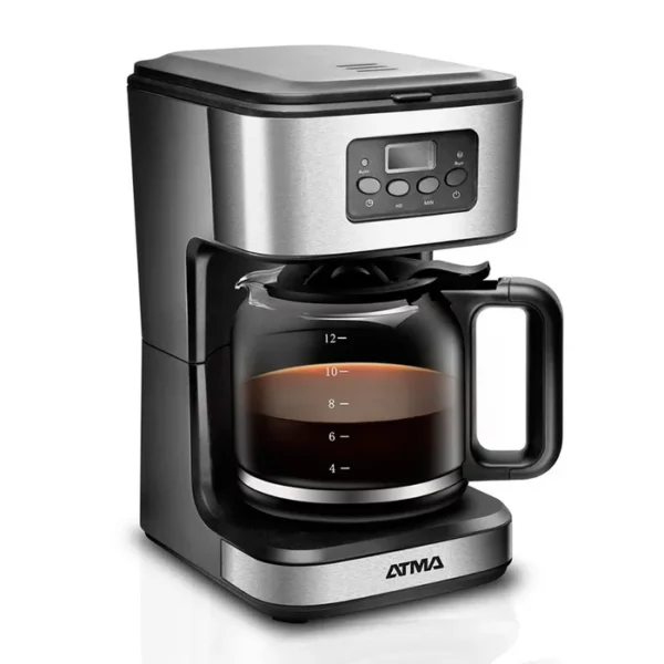 Cafetera Digital ATMA con Timer y Reloj CA8182P