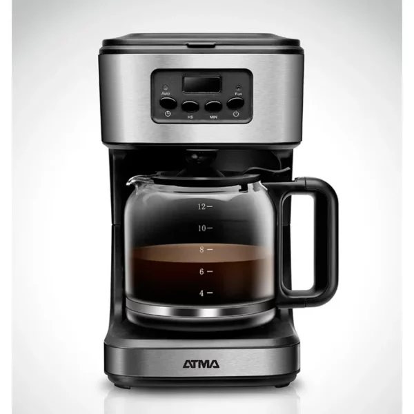 Cafetera Digital ATMA con Timer y Reloj CA8182P - Image 2