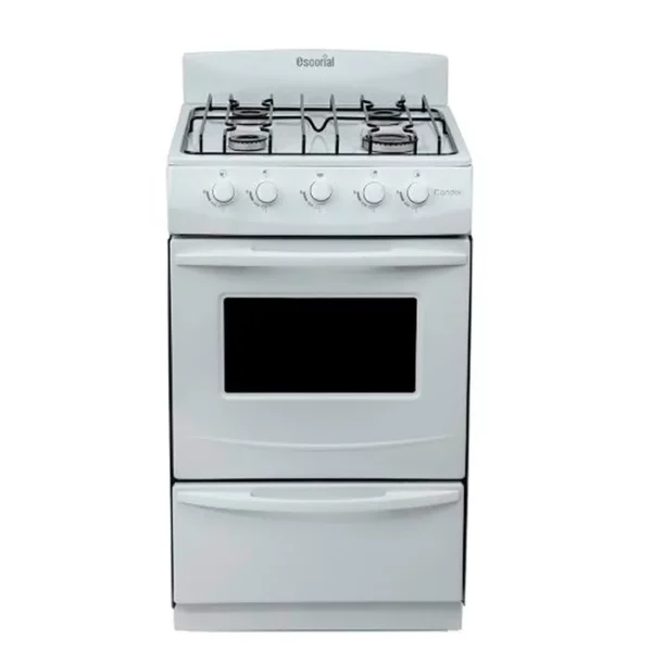 Cocina Escorial Candor S2 Blanco Gas Natural