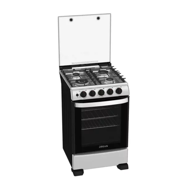 Cocina Multigas Drean 4 Hornallas CD5507AI Acero Inoxidable 55cm - Image 2