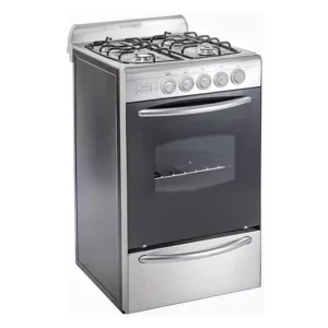Cocina DOMEC Apolo CXAV 4 hornallas Multigas 58L Acero Inoxidable