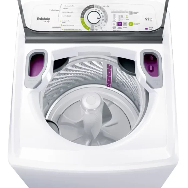 Lavarropas Whirlpool 9kg Automático Blanco - Image 4