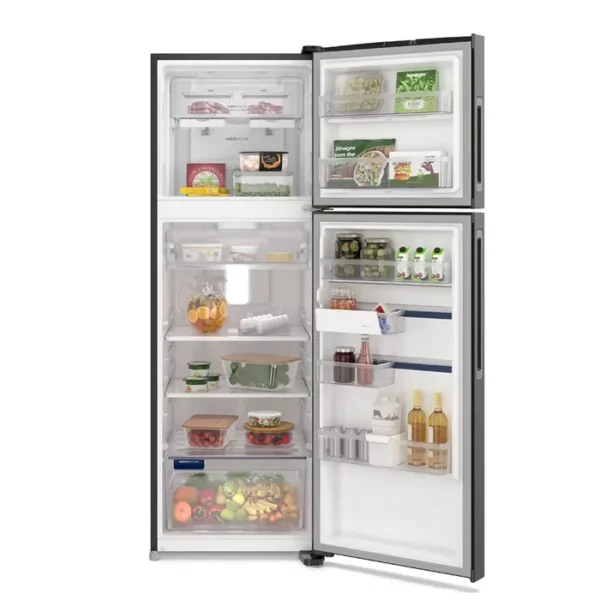 Heladera Electrolux con Freezer Efficient con Autosense Plateada - Image 2