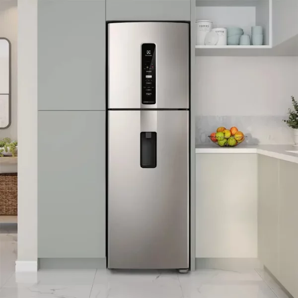 Heladera Electrolux con Freezer Efficient con Autosense Plateada - Image 3