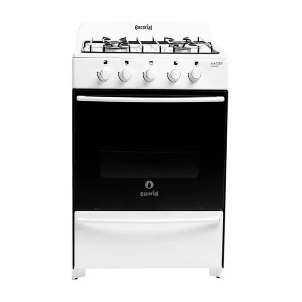 Cocina Escorial Master Classic Blanca a Gas Natural