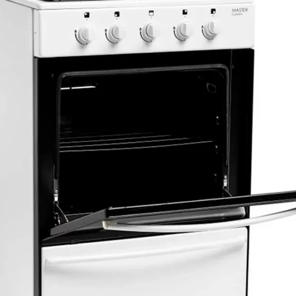 Cocina Escorial Master Classic Blanca a Gas Natural - Image 4