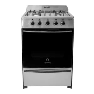 Cocina Escorial Master Classic 4 Hornallas a Gas Acero Inoxidable