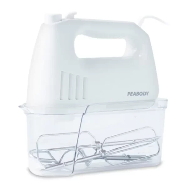 Batidora de mano Peabody 4 Velocidades 300W Blanca PE-HMA550