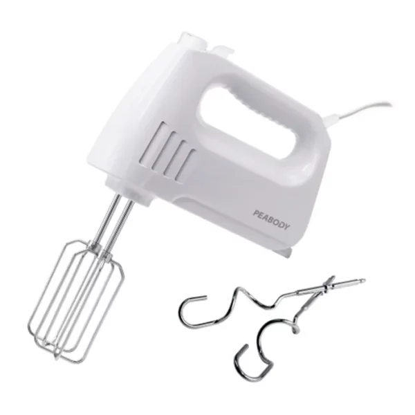 Batidora de mano Peabody 4 Velocidades 300W Blanca PE-HMA550 - Image 2