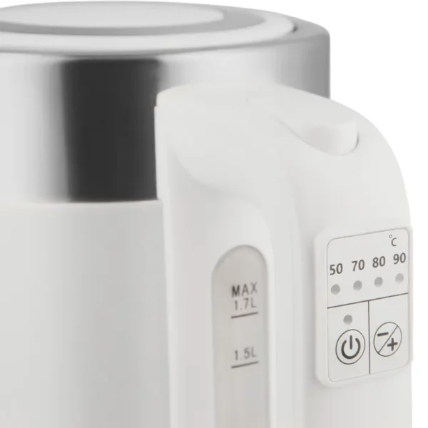 Pava Eléctrica Digital ATMA 1.7L Blanca PEAT1WDP - Image 4