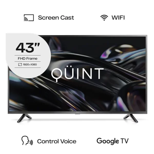 Smart TV Quint 43 Pulgadas QT3-43GTV2024 Full HD Google TV