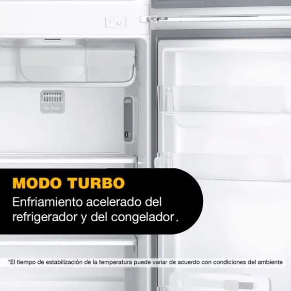 Heladera Whirlpool No Frost 340L Evox WRM39CK Acero Inoxidable - Image 4