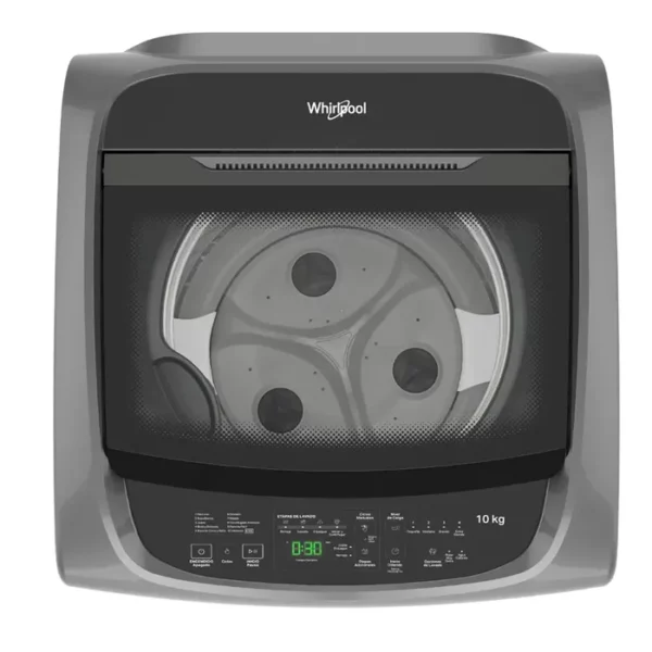 Lavarropas Whirlpool 10kg Carga Superior Silver - Image 3